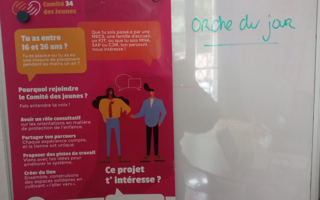 Réunion Comité des jeunes